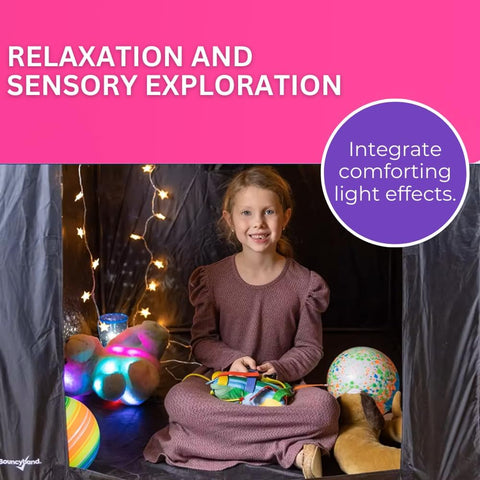 MySpace Indoor Framed Sensory Den House Shaped-Black-Out Dens,MySpace,Nooks dens & Reading Areas,Play Dens,Playlearn,Reading Den,SCOTEXCEL,Sensory Dens,Wellbeing Furniture-Learning SPACE