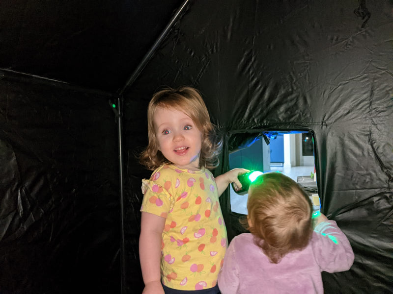 MySpace Indoor Framed Sensory Den House Shaped, Learning SPACE