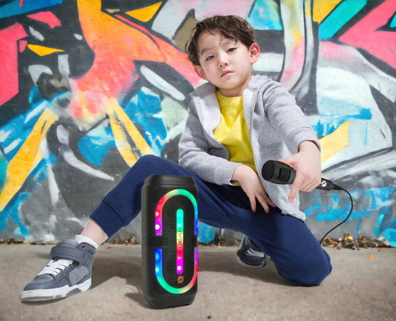 N-Gear Let's Go Party 24C Portable Karaoke Speaker, Learning SPACE