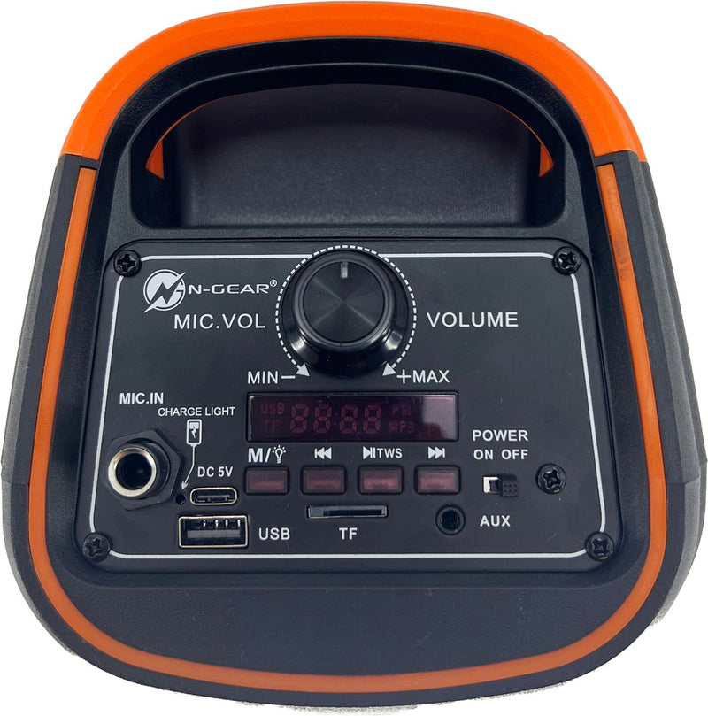 N-Gear Let's Go Party 24C Portable Karaoke Speaker, Learning SPACE