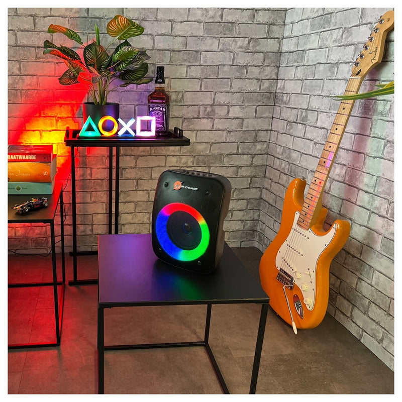 N-Gear Let's Go Party 4 Portable Bluetooth Karaoke Speaker, Learning SPACE