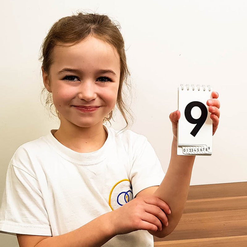 Numbers Up Flip Book, Learning SPACE