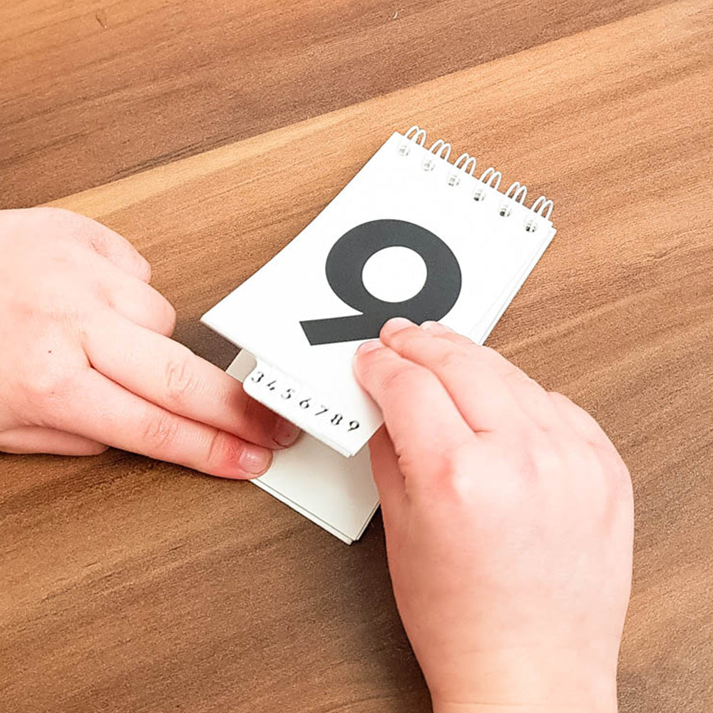 Numbers Up Flip Book, Learning SPACE