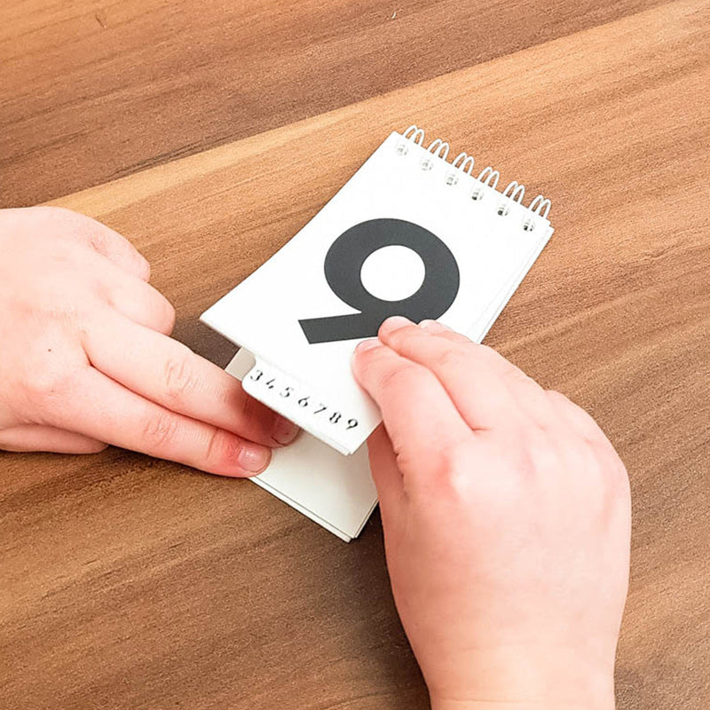 Numbers Up Flip Book, Learning SPACE