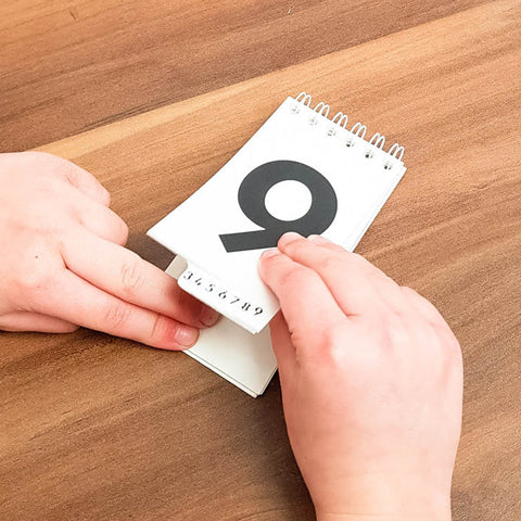 Numbers Up Flip Book, Learning SPACE