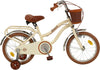 Natural Beige Toimsa Vintage Bicycle 16inch wheels for younger Children, Learning SPACE