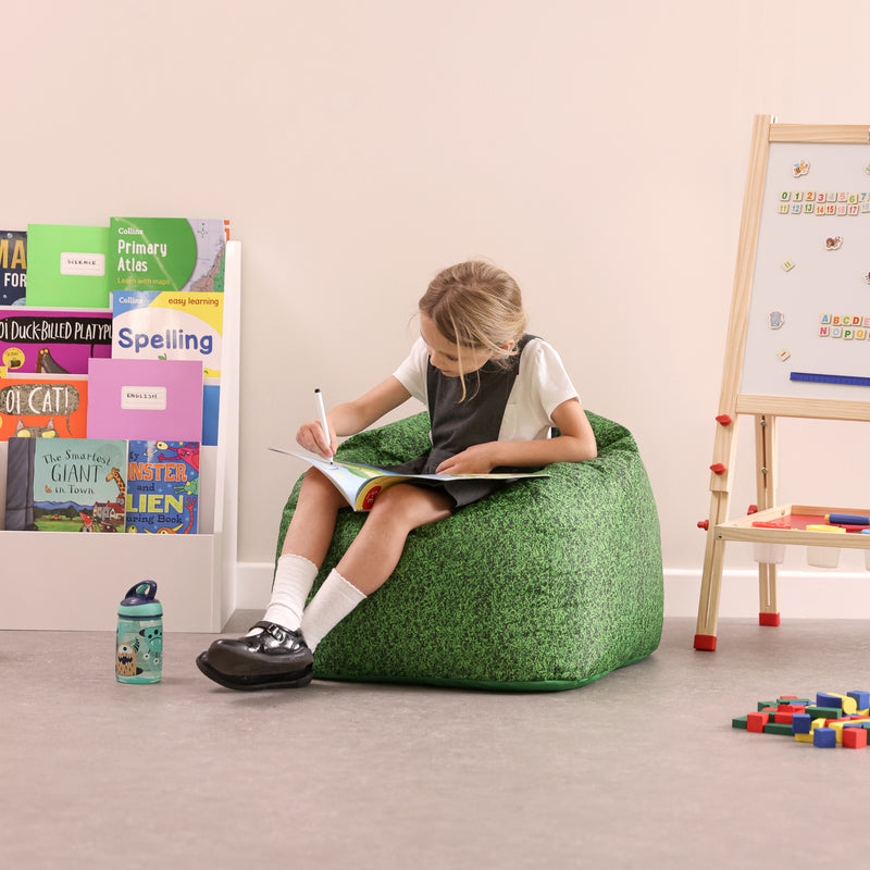 Natural Grass Children's Bean Bag Chair, Learning SPACE