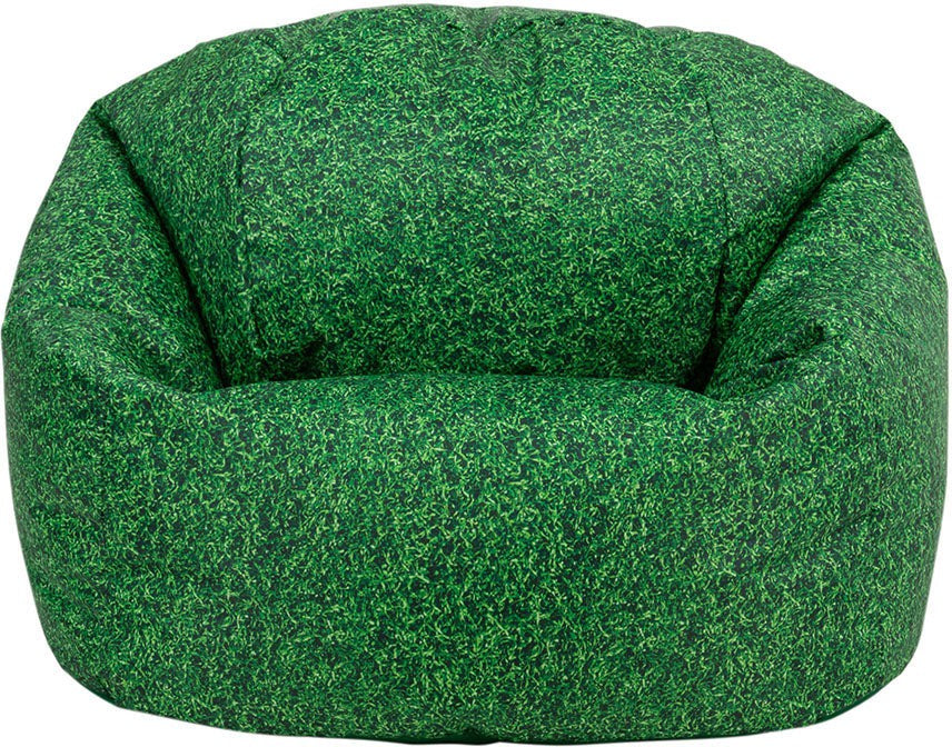 Natural Grass Children's Bean Bag Chair-Bean Bags,Bean Bags & Cushions,Eden Learning Spaces,Gifts for 5-7 Years Old,Gifts for 8+,Nature Learning Environment,Nature Sensory Room,Nurture Room,Sensory Garden,Stock,Wellbeing Furniture-Learning SPACE
