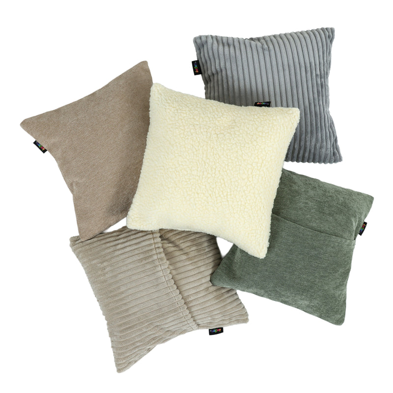 Natural Textured Sensory Cushion Pack (5 Pack), Learning SPACE