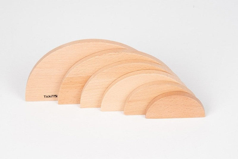 Natural Wooden Architect Arch Panels - Pk6, Learning SPACE