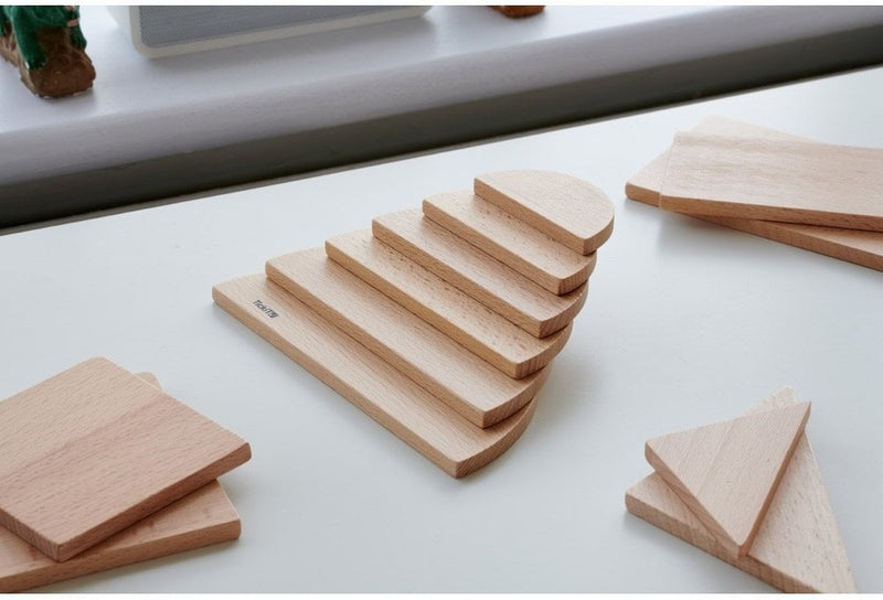 Natural Wooden Architect Arch Panels - Pk6, Learning SPACE