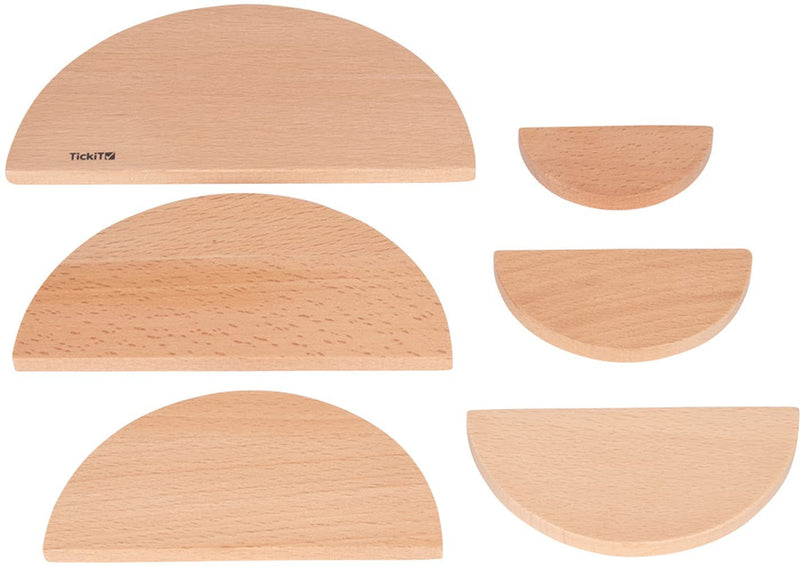 Natural Wooden Architect Arch Panels - Pk6, Learning SPACE