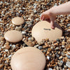Natural Wooden Buttons Set of 7, Learning SPACE