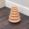 Natural Wooden Buttons Set of 7, Learning SPACE