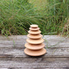 Natural Wooden Buttons Set of 7, Learning SPACE