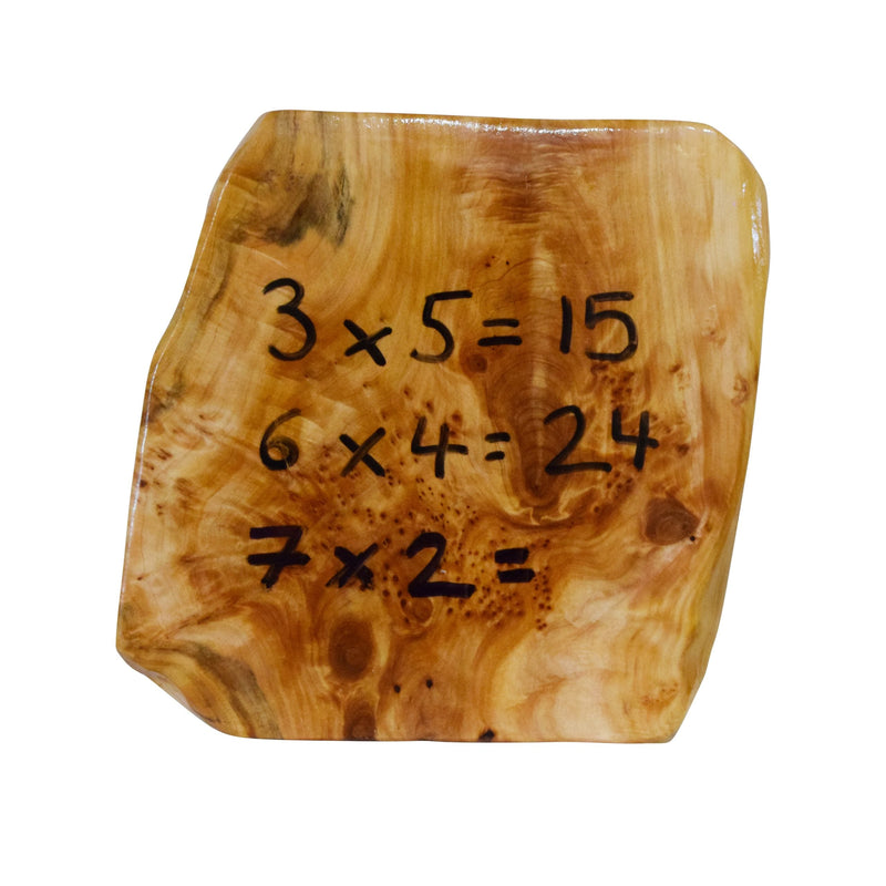 Natural Wooden Writing Boards - Set of 3, Learning SPACE