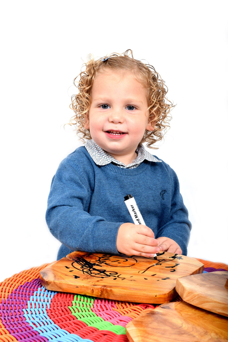 Natural Wooden Writing Boards - Set of 3, Learning SPACE