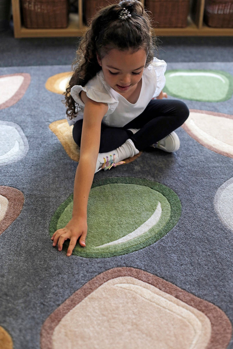Natural World™ Carved Placement 2x2m Carpet, Learning SPACE