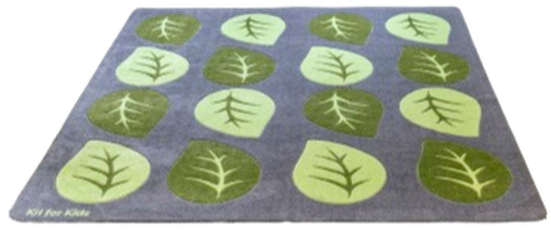Natural World™ Carved Placement 2x2m Carpet, Leaf Learning SPACE