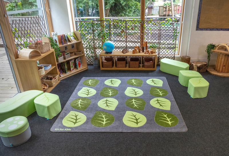 Natural World™ Carved Placement 2x2m Carpet, Learning SPACE