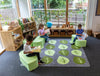 Natural World™ Carved Placement 2x2m Carpet, Learning SPACE