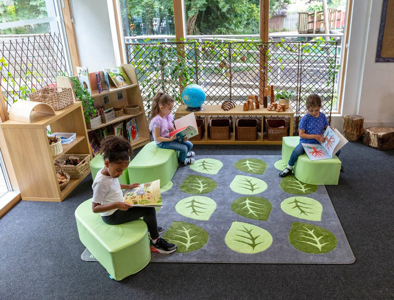 Natural World™ Carved Placement 2x2m Carpet, Learning SPACE