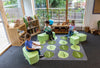 Natural World™ Carved Placement 2x2m Carpet, Learning SPACE