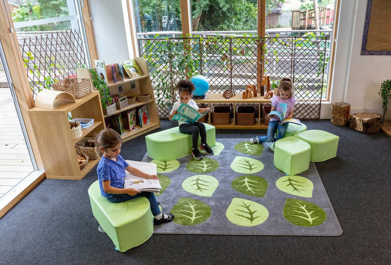 Natural World™ Carved Placement 2x2m Carpet, Learning SPACE
