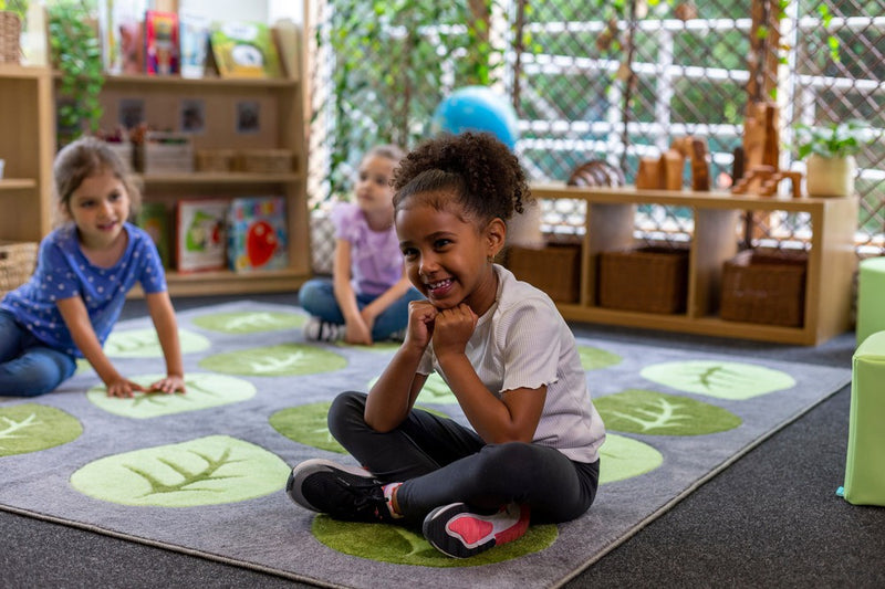 Natural World™ Carved Placement 2x2m Carpet, Learning SPACE