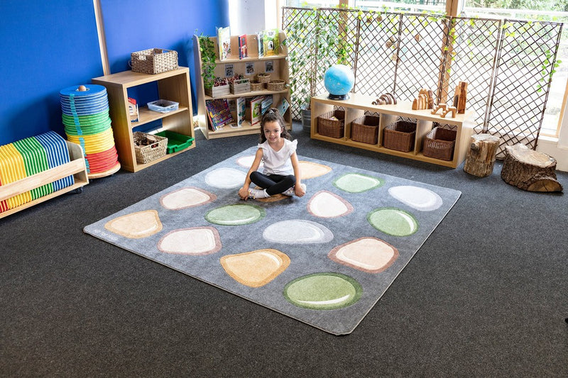 Natural World™ Carved Placement 2x2m Carpet, Learning SPACE