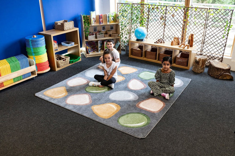 Natural World™ Carved Placement 2x2m Carpet, Learning SPACE