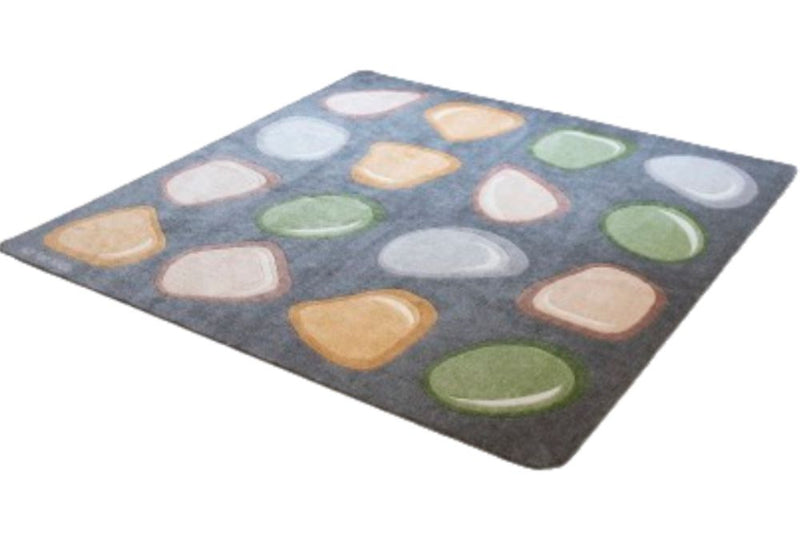 Natural World™ Carved Placement 2x2m Carpet, Pebble Learning SPACE