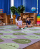 Natural World™ Placement 3x3m Carpet-Dropship,Kit For Kids,Mats & Rugs,Nature Sensory Room,Neutral Colour,Placement Carpets,Rugs,Square,Wellbeing Furniture-Learning SPACE
