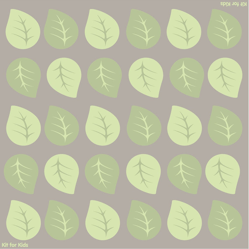 Natural World™ Placement 3x3m Carpet, Leaf Learning SPACE