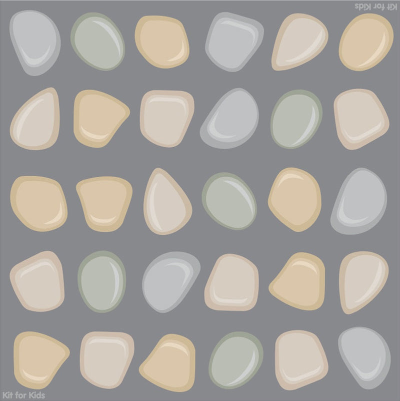 Natural World™ Placement 3x3m Carpet, Pebble Learning SPACE