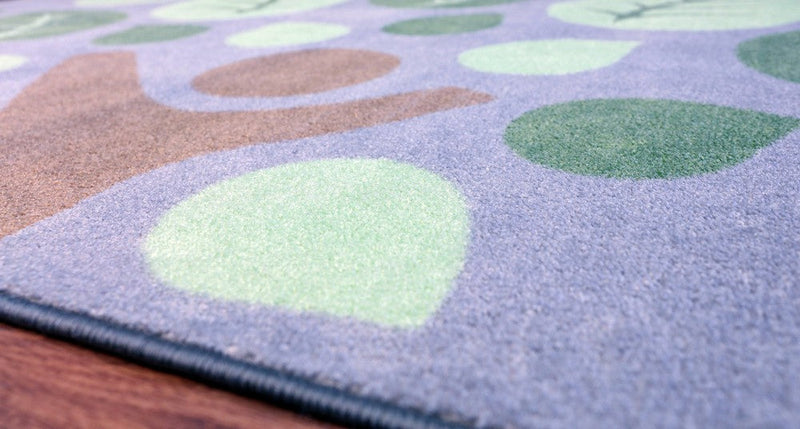 Natural World™ Semi-Circle Placement 3x1.5m Carpet, Learning SPACE