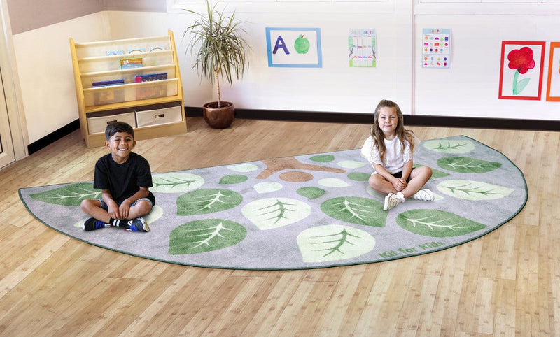 Natural World™ Semi-Circle Placement 3x1.5m Carpet, Learning SPACE