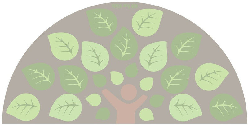 Natural World™ Semi-Circle Placement 3x1.5m Carpet, Learning SPACE