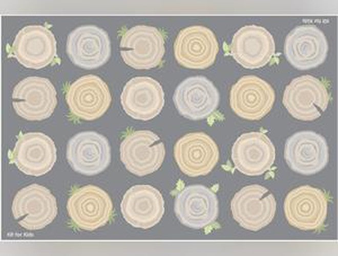Natural World™ Tree Stump Placement 3x2m Carpet, Carpets, Mats & Rugs Learning SPACE