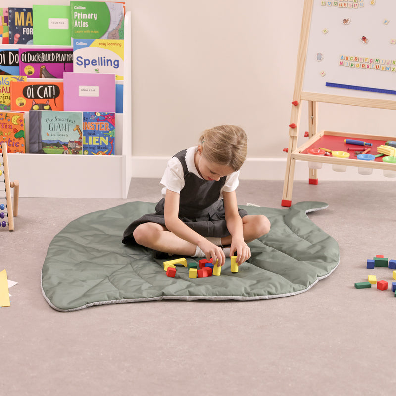 Nature Leaf Quilted Floor Mat, Learning SPACE