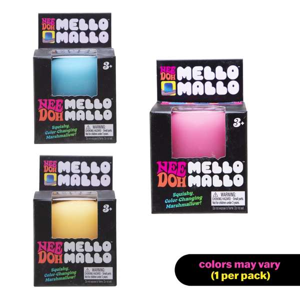 NeeDoh Mello Mallo – Colour-Changing Squishy Fidget Toy, Learning SPACE