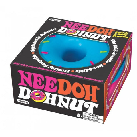 Needoh Donut-ADD/ADHD,Bigjigs Toys,Calmer Classrooms,Comfort Toys,Fidget,Helps With,Needoh,Neuro Diversity,Squishing Fidget,Stress Relief,Toys for Anxiety-Learning SPACE