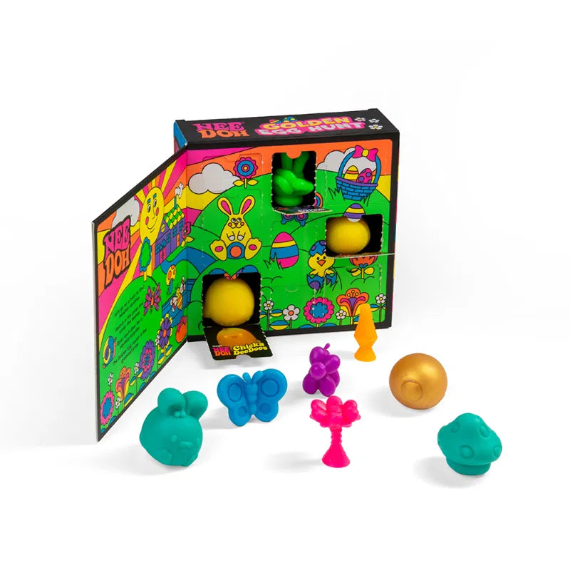 Needoh Golden Egg Hunt Fidget Set, Learning SPACE
