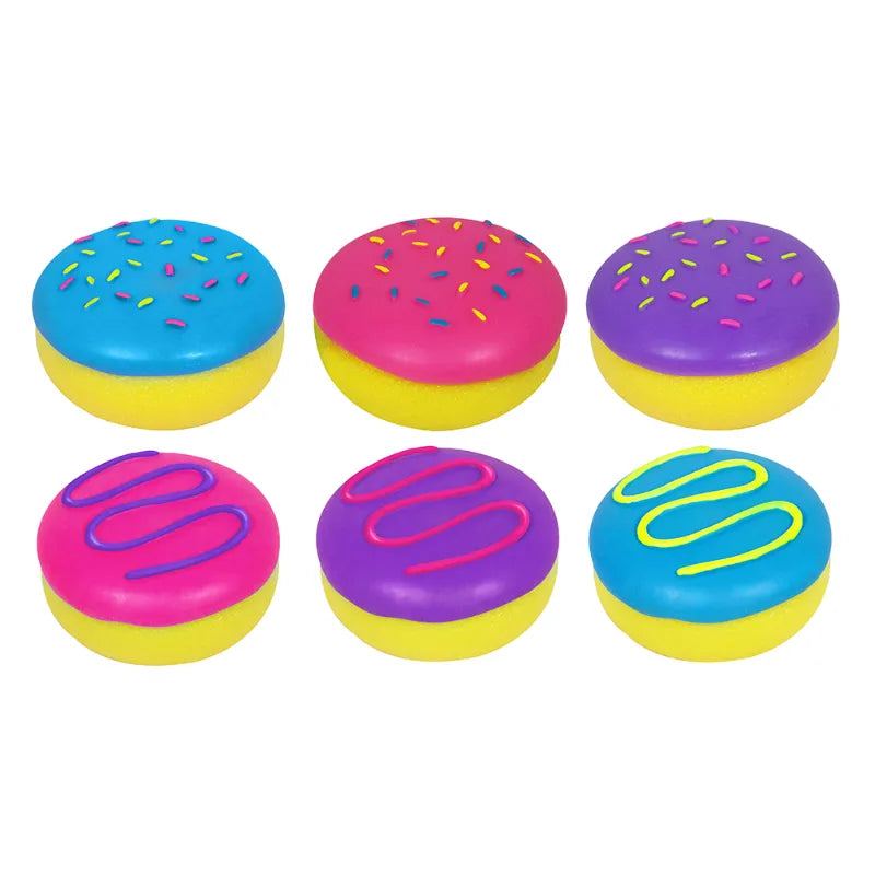 Needoh Jelly Donuts Stress Fidget Toy, Learning SPACE