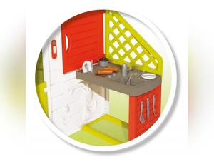 Neo Friends Play House & Kitchen-Doll Houses & Playsets-Imaginative Play, Kitchens & Shops & School, Play Houses, Playground Equipment, Playhouses, Pretend play, Role Play, Smoby-Learning SPACE