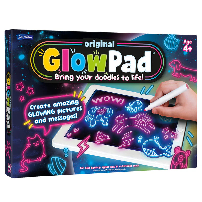Neon GlowPad With Marker Pens, Learning SPACE