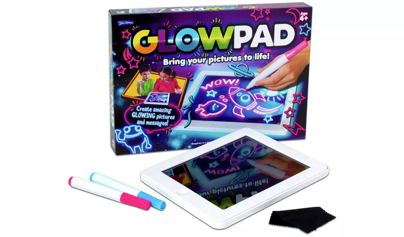 Neon GlowPad With Marker Pens, Learning SPACE