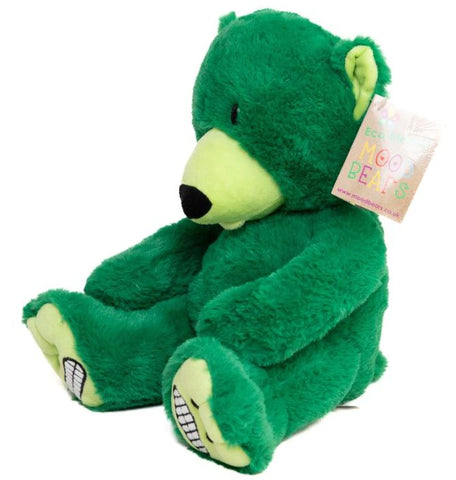 Nervous Bear - Mood Bear-Stuffed Toys-Additional Need,Calming & Anxiety,Calming and Relaxation,Comfort Toys,Eco Friendly,Emotions & Self Esteem,excell2,Games & Toys,Helps With,Mood Bear,Plush,PSHE,Social Emotional Learning,Social Stories & Games & Social Skills-Learning SPACE