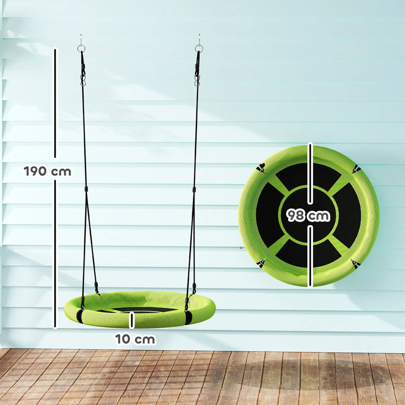 Nest Seat Swing for Kids - 100cm Diameter, Swings Learning SPACE