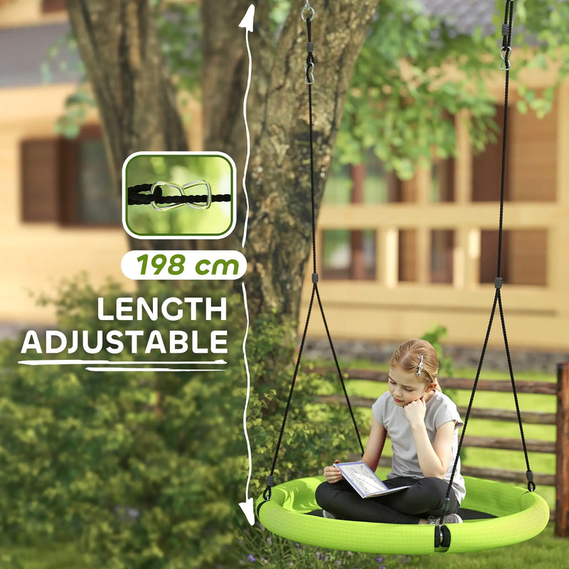 Nest Seat Swing for Kids - 100cm Diameter, Swings Learning SPACE